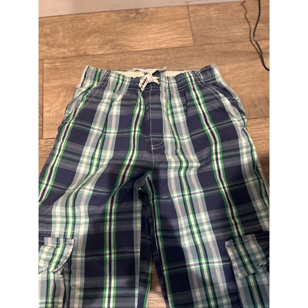 NWT New MINI BODEN 12Y Plaid Cargo Pants - Picture 6 of 6